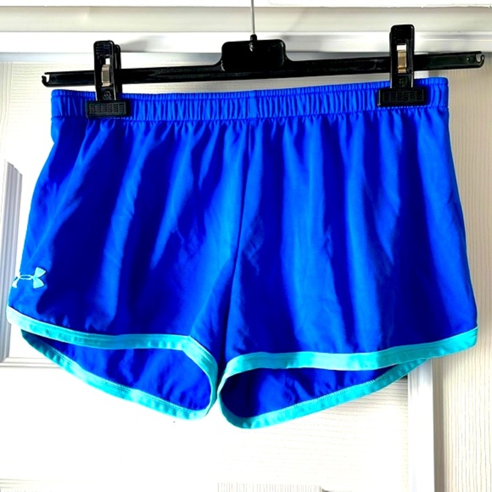 Under Armour Running Shorts in Blue Size Small